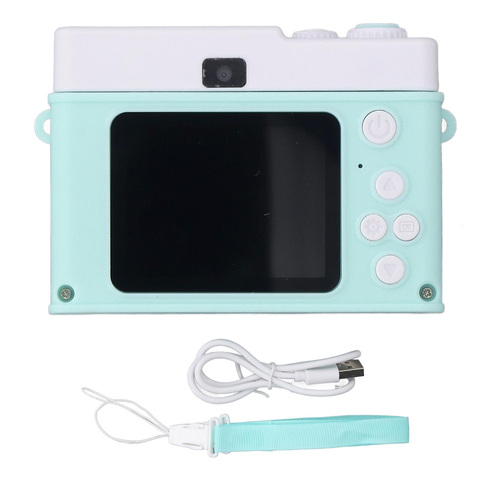 

Digital Camera with MP3 Player Games Fill Light 1080P 48MP HD 2.0 Inch TFT Color Screen Anti Shake синій