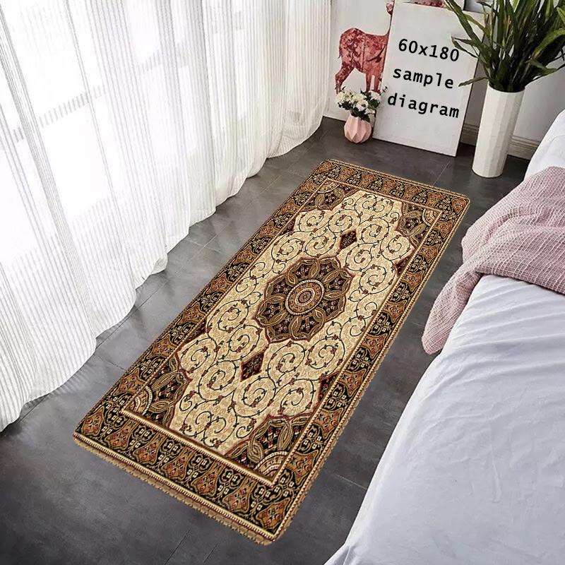 Hallway Door Mats Interior Foot Rug Persian Style Welcome Floor Mat for Entryway Rectangle Carpet Kitchen Rugs Fluffy Home Decor