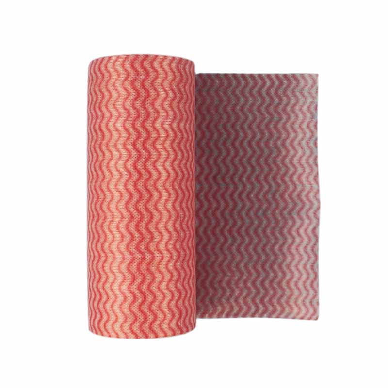 50 Pieces/rolls Kitchen Cleaning Dish Cloth Lazy Rag Scouring Pad Oil-free Disposable Dish Towel Non-woven Fabric Cleaning Rags