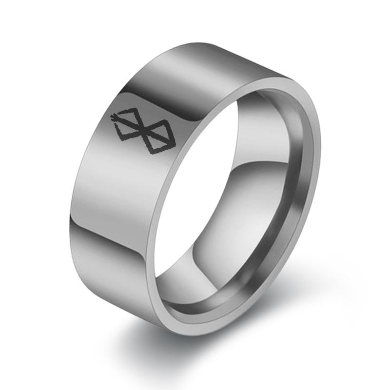 

Anime Gus Casega Role-playing Titanium Steel Fashionable Women s And Men s Finger Rings Props Jewelry Fan Gifts 6