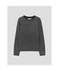8seconds Layered Detail Round Pullover Ash