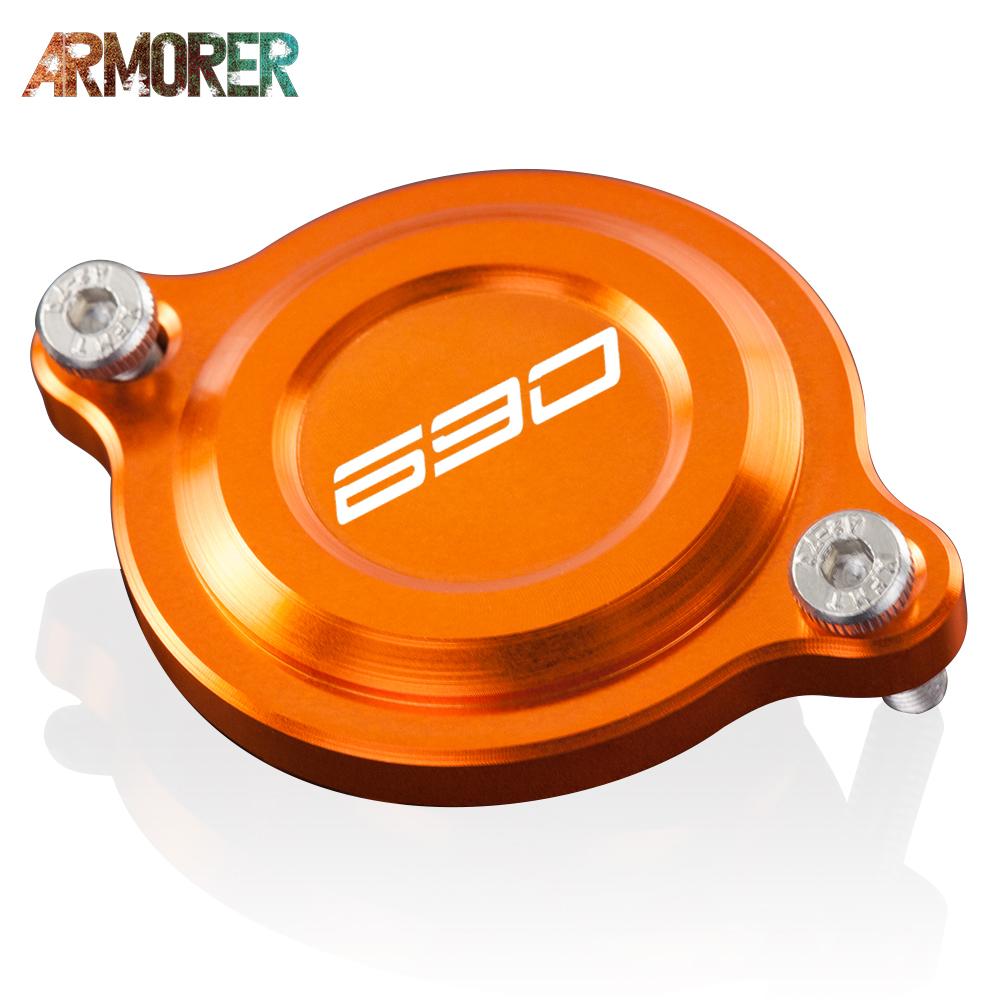 690 ENDURO R Engine Oil Filter Tank Cover Cap Motorcycle Accessories For KTM 690 DUKE R 690 SMC R SMCR 2008 -