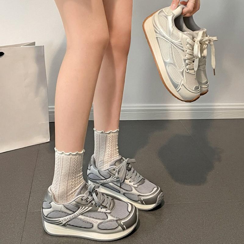 Fashion 2025 Comfortable Lightweight Mesh Women Sneakers High Quality Breathable Sports Shoes Walking Soft Women Sneakers tenis de mujer