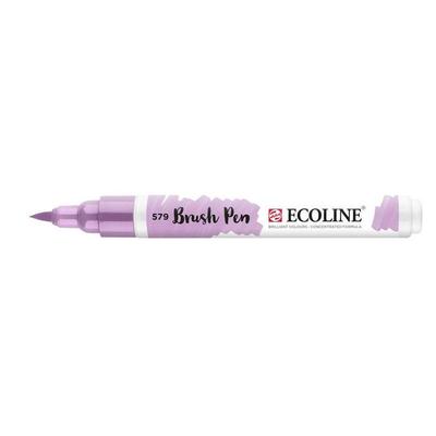 Rotulador pincel acuarela Ecoline Talens 579 violeta pastel