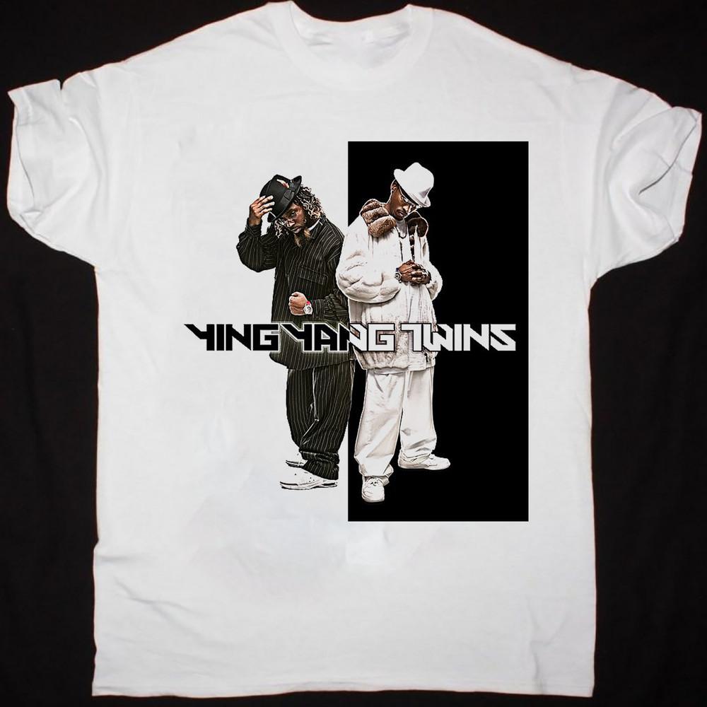 

Hot Ying Yang Twins Band Gift For Fan White S2345XL Unisex Tshirt Unisex T-Shirt S