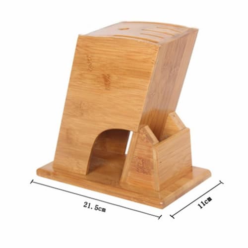 moonwood Knife Holder, Knife Block, Knife Stand, Knife Rack, Wooden Storage Knife Holder