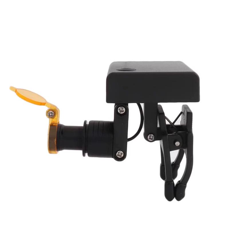 Wireless Portable 5W LED Headlight Headlamp Clip Type Dental Oral Cavity Lamp For Dental Magnifying Glass  Glasses