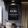 Solid Wood Frame Home Decor Canvas Picture 1 Canvas Inspirational Quotes Poster Office Study Hanging Picture Wall Home Canvas