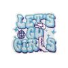 Blue Theme Embroidery Cloth Sticker, Surf Girl Patch Sticker, Wave Hermit Crab Computer Embroidery Label, Shell Chapter Sticker