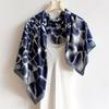 Women New 90X90cm Beach Scarves Popular Design Square Headscarf Fashion Four Seasons Shawl Luxury Sunscreen Silk Hijab Wrap