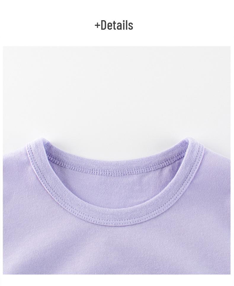 27home Spring/Summer 2024 Girls' Short-Sleeve T-Shirt for Babies