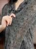 Elegant 2026 Summer Chiffon Shirt for Middle-Aged & Elderly Women - Loose Fit, Stylish, Lightweight