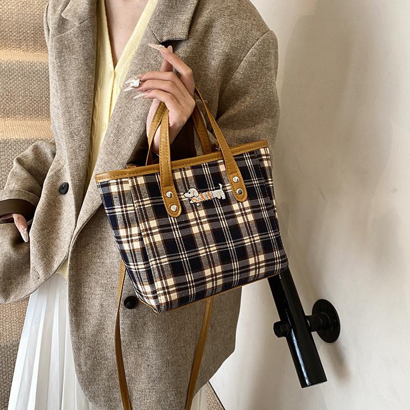 Trendy Bucket Bag For Women Chic Crossbody Style In Black Brown And Coffee Colors