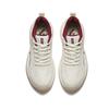 Anta Fabric Synthetic Leather Ace Shock Absorbing Wear Resistant Low Top Dad Shoes Men Sneaker White Red 912338802-11