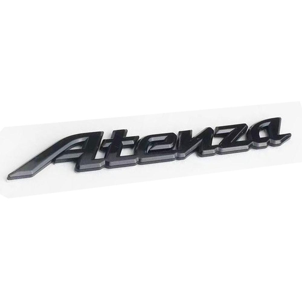 Car AXELA ATENZA 3D ABS Lettering Logo Body Styling Trunk Sticker Badge Rear Boot Emblem Auto Decorate Accessories For Mazda rtr5