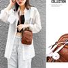 Multi-Functional Soft PU Leather Small Shoulder Bag for Women Vintage Crossbody Bag Cash Purse Cell Phone Bag