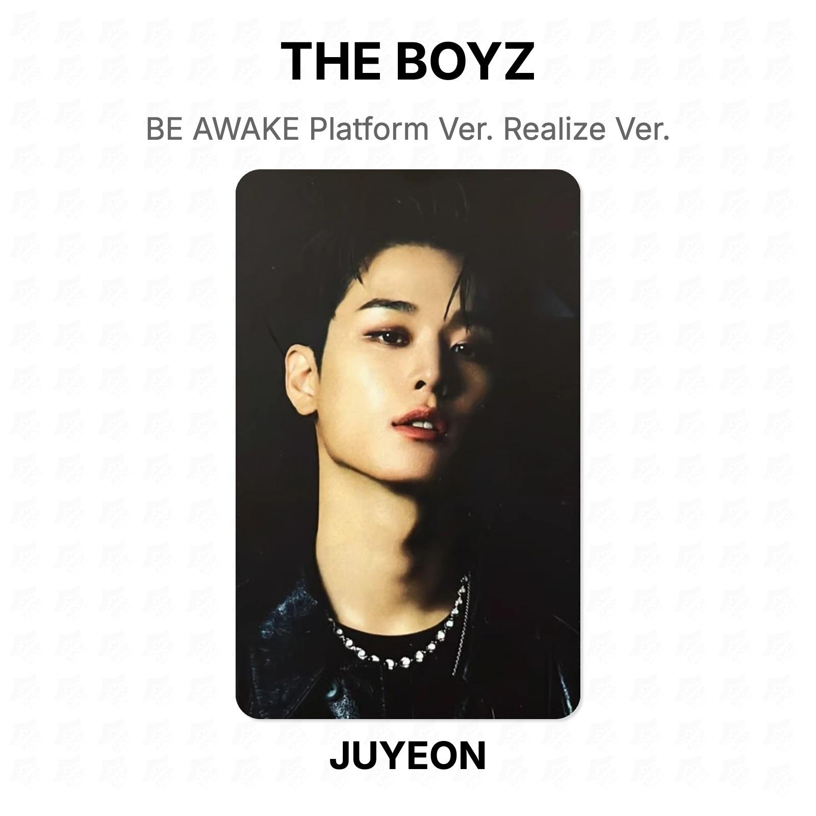 THE BOYZ BE AWAKE Платформенная версия. Реализуйте Вер. Официальная фотокарта JUYEON