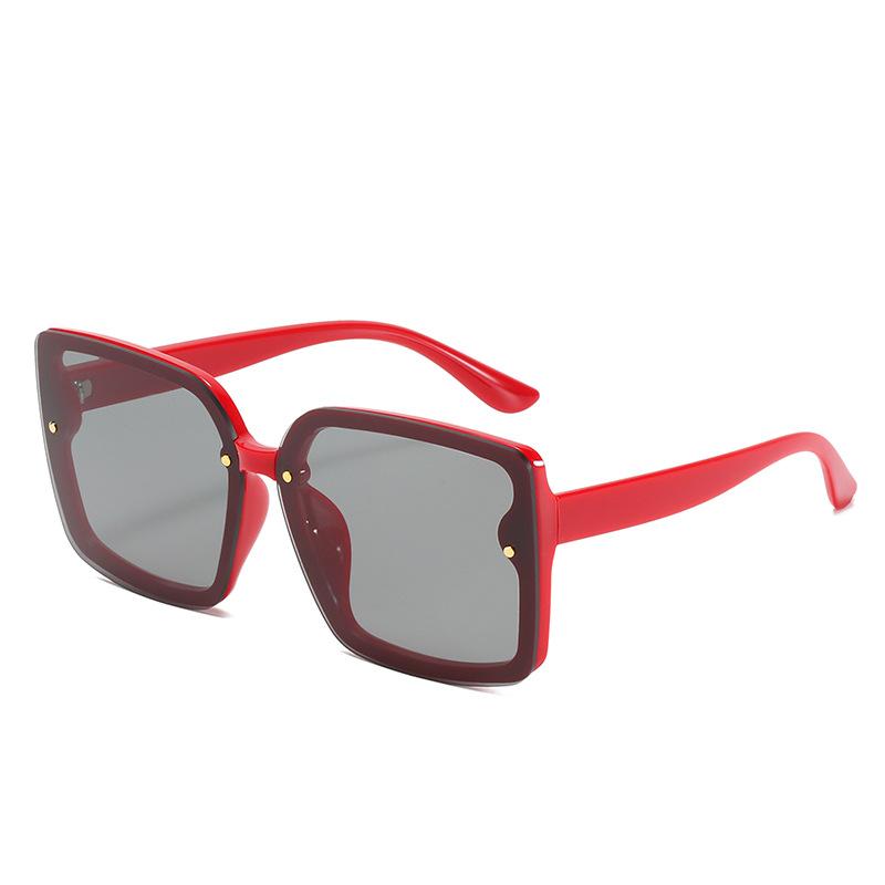 Square Sunglasses Women'S Retro Rice Nails Personalized Small Sunglasses Rectangular Glasses