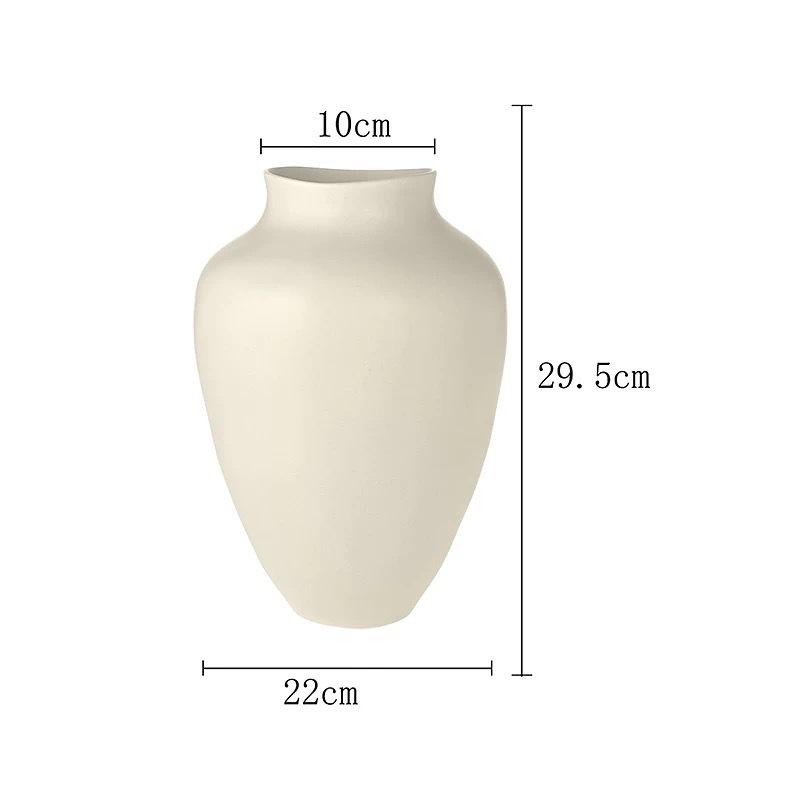 

Minimalist Retro Ceramic Vase Hydroponics Plant Pots Table Decoration Flowers Arrangement Floral Vases Home Accessories Decor