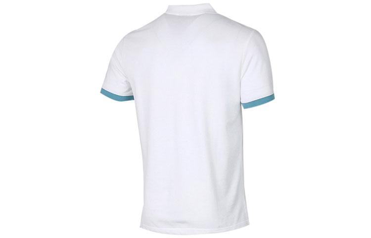 Nike Polo Shirts Men's White Lapel Moderate Straight Fit CW5248-100