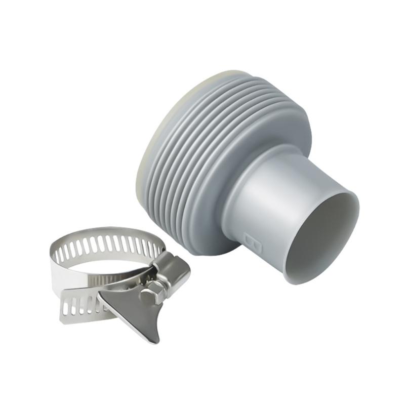 For Above Ground Swimming Pool Cleaning Stand Hose Conversion Adapter Outlet Strainer Inlet Connector Fitting Accessory