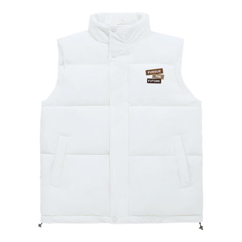 

Jeanswest Men s Warm Padded Stand-up Collar Vest L