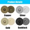 Onzichtbare Magnetische Sluiting Zonder Naad Tas Metalen Knoppen Portemonnee Portemonnee Jas Handtassen 14/18mm Mini Gesp Bagage Onderdelen Accessoires