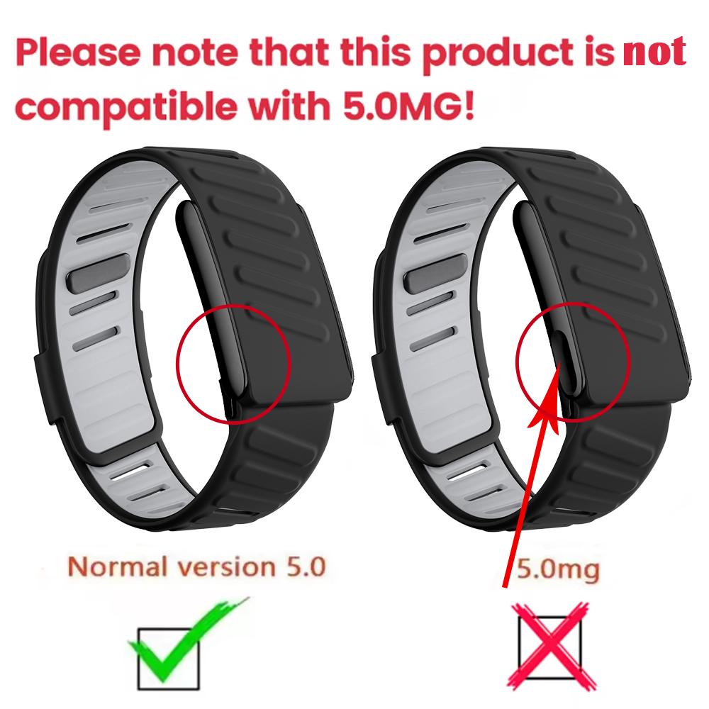 Sport Strap Compatible with Whoop 5.0 Watchband Silicone Sport Bracelet For Whoop5.0 Bracelet Replacement For Whoop Accessory