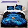 Ronaldo's Cristiano Ronaldo's Journey Bedding Set, Breathable Duvet Cover with Pillowcases, Soft Bed Linen for Bedroom Home Decoration, Perfect Festiv