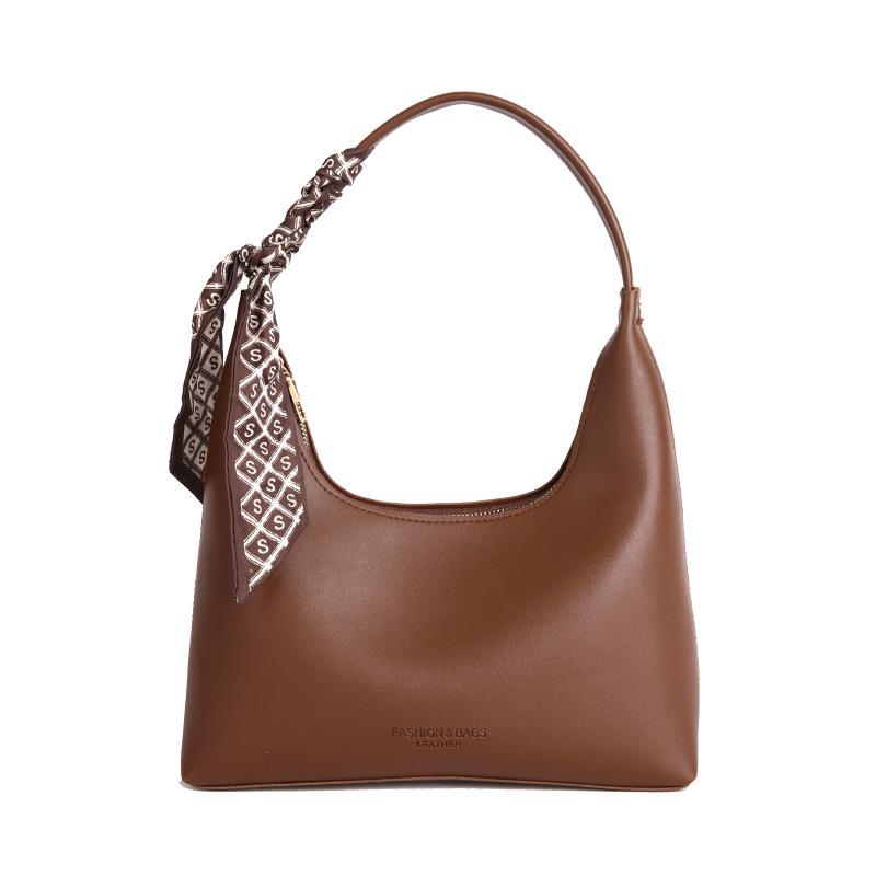 French Retro Underarm Bag, High-end Single-shoulder Commuter Bag, Fashionable Large-capacity Handbag