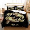 Mystery Constellations Duvet Cover Exotic Abstract Art Bedding Set Microfiber Comforter Cover King Queen For Adults Boys Bedroom