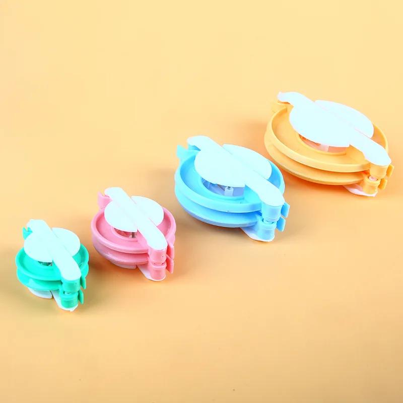 4pcs/set Weave Tool Pompon Braider Knitting Wool Ball Making Machine Pompon Maker Hairy Device Sewing Accessories Knitting Tools