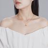 VIVIENNE WESTWOOD Pink Saturn Sign Enamel Brass Necklace Women's Gold 63020322-02R730-CN