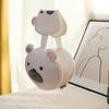 Kawaii 2 in 1 Eye Mask Soft Travel Folding Pillow Fashion Cartoon Eye Mask Pillow  Office Worker