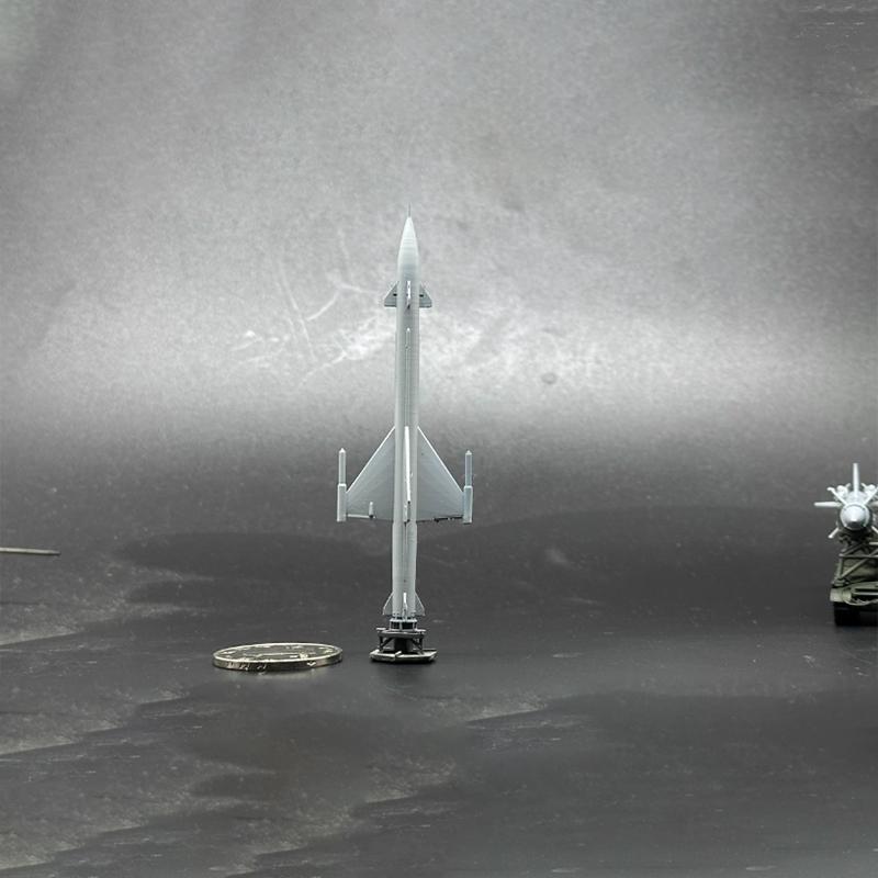 

1:Серия зенитных ракет Сэм масштаба 1/144, имитационная пластиковая модель танка, коллекция, украшение, игрушка, подарок, сувенир, дисплей