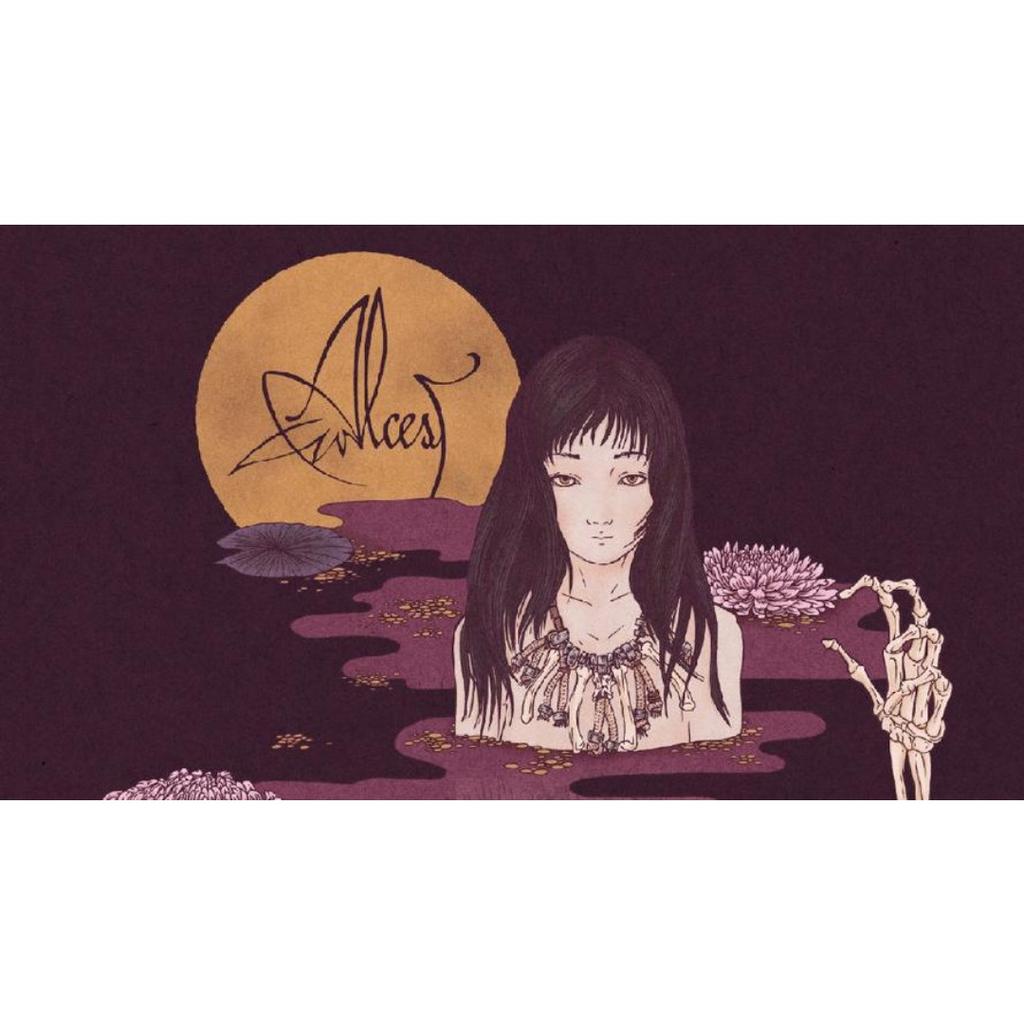 German Band Alcest Black Metal Style T-Shirts Men Women Casual Cotton Short Sleeves Oversized Y2k Streetwear Female Male Clothing