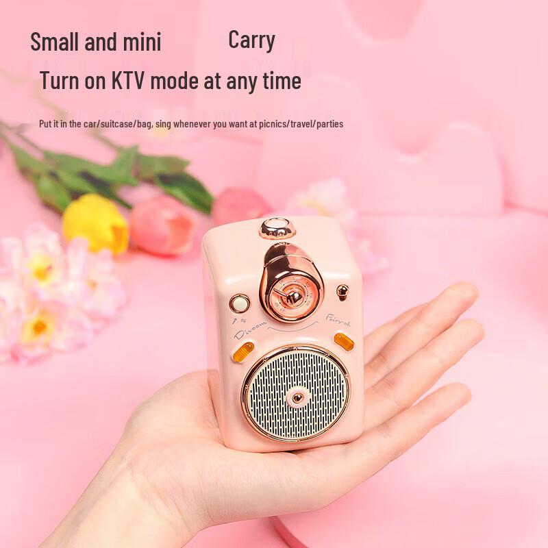 Divoom Fairy Bluetooth Karaoke Speaker & Microphone Set