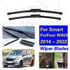 Car Front Wiper Blade For Smart ForFour W453 C453 A453 2014 2015 2016 2017 2018 Windscreen Windshield Accessories