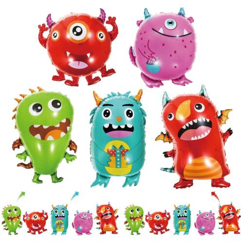 

[Магазин воздушных шаров] Большой монстр, 10 штук алюминиевых воздушных шаров для детей, взрослых, вечеринок, выдающихся, рекламы, мероприятий, украшений, подарков, мальчиков, девочек