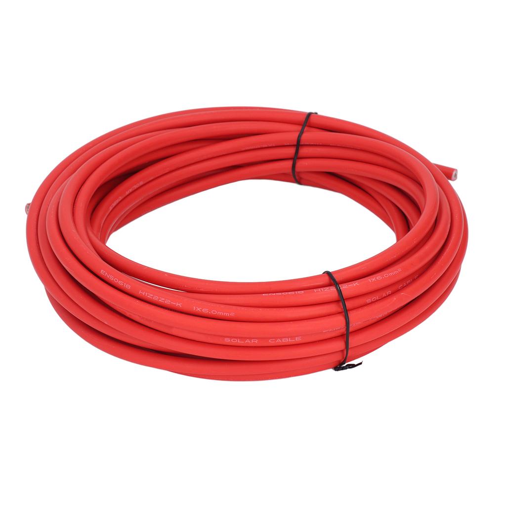 Cablu Panou Solar 6mm2 Izolație Strat Dublu XLPE Cupru Staniat Cablu PV Solar Fotovoltaic