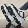Children's Leather 4-Wheel Running Shoes & Roller Skates - For Boys and Girls