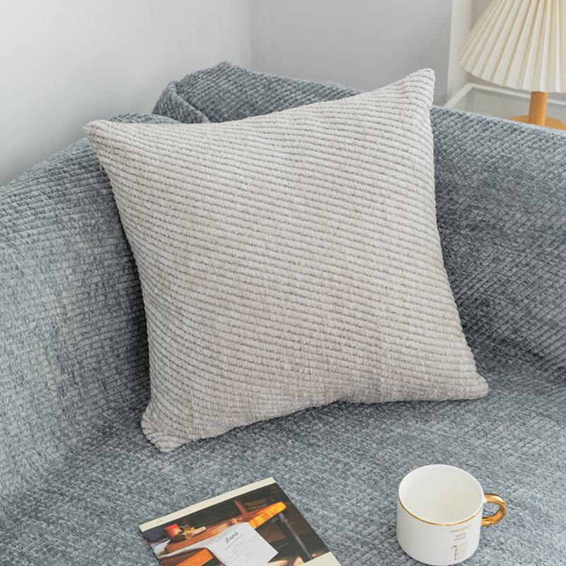 

LMETJMA 40x40 см наволочки для подушек однотонные декоративные наволочки для дивана гостиной спальни JT419 40x40cm светло-серый