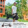 W7 Electric Scooter 650W Motor 36V10.5Ah Battery 35km/h 8.5" Air Tires Dual Suspension with App Max Load 120KG Escooters