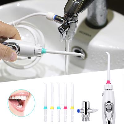 Dental SPA kohoutek ústní irigátor vodní dentální nitěnka zubní kartáček irigace spínač čištění zubů tryska rodina vodní nit