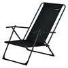Captain Stag Outdoor Chair Recliner Recliner Recliner Rod Chair Thin Storage Black Gracia Uc 1903