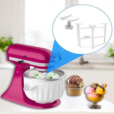 Ledų gaminimo mašinos dalys Pavaros priedas Kitchenaid stacionariam maišytuvuiledų gaminimo mašina Maišymo galvutė/Maišymo mentė