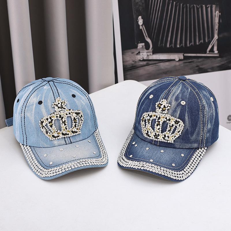 Cowboy Crown Women's Baseball Cap Fashion Caps, Outdoor Casual Hats Women Casual New