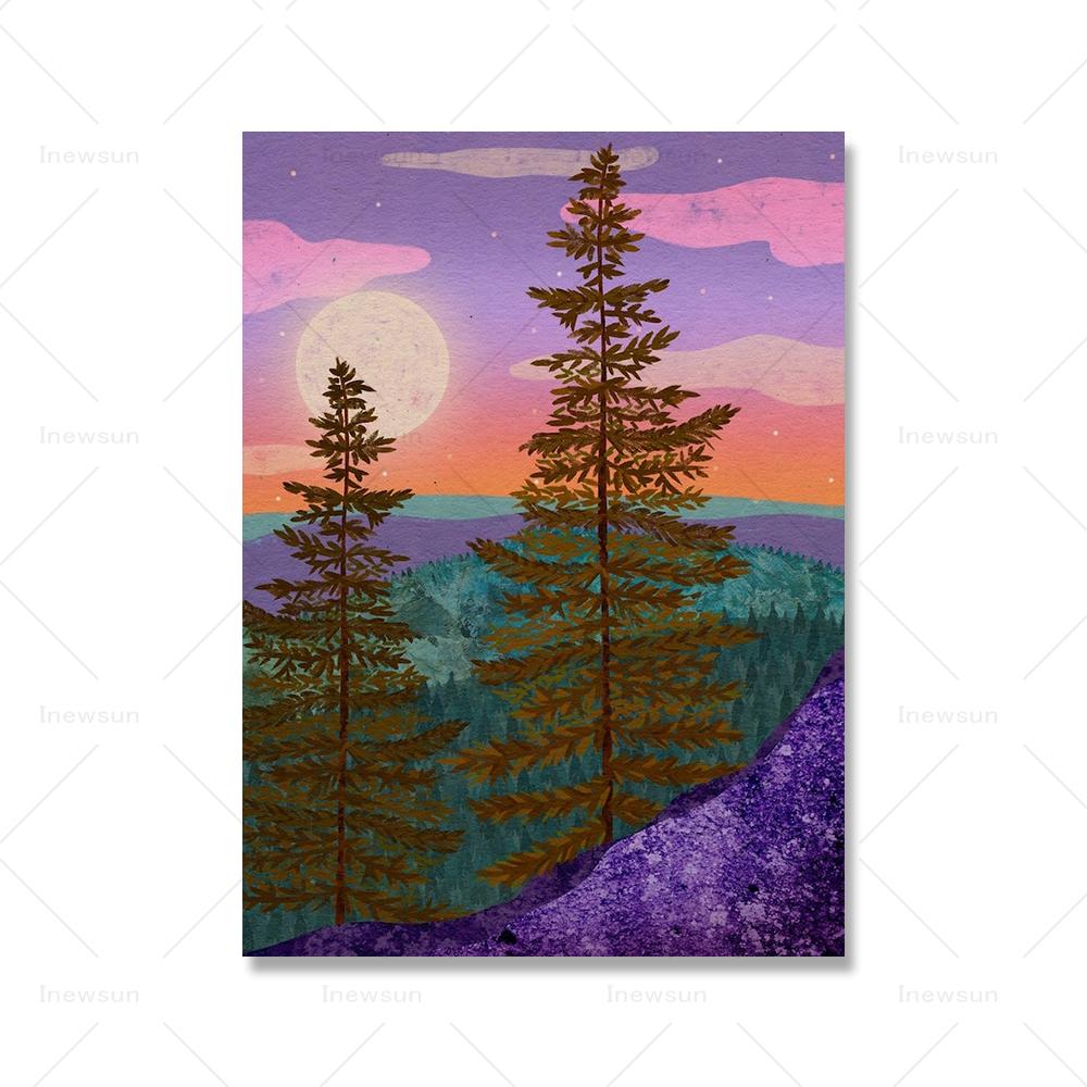 

Красота джунглей, художественный принт, мистический лес, пустыня, йога, абстрактный постер, волшебный луг, холст, картина, скандинавский декор для гостиной, стены 70x100cm No Framed