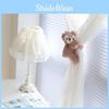Bear Rabbit Adorable Plushie Curtain Hook Girl Bedroom Doll Decoration