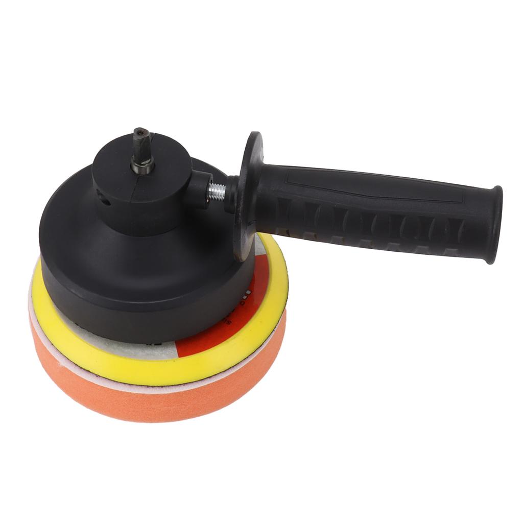 Car Polishing Pad Kit Frosted Paper Electric Drill Polish Head for Car Waxing Sealing Enamel